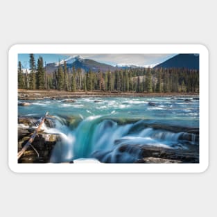 Sunwapta Falls Sticker